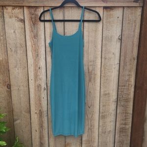 Blue/green body con